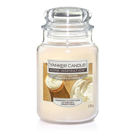 yankee candle vanilla large jar.